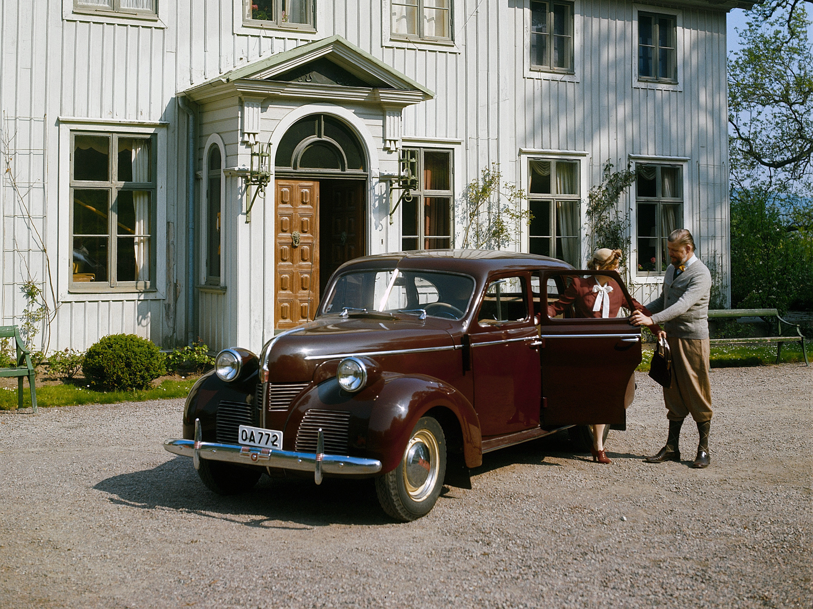 1946, Volvo, Pv60, Retro Wallpaper