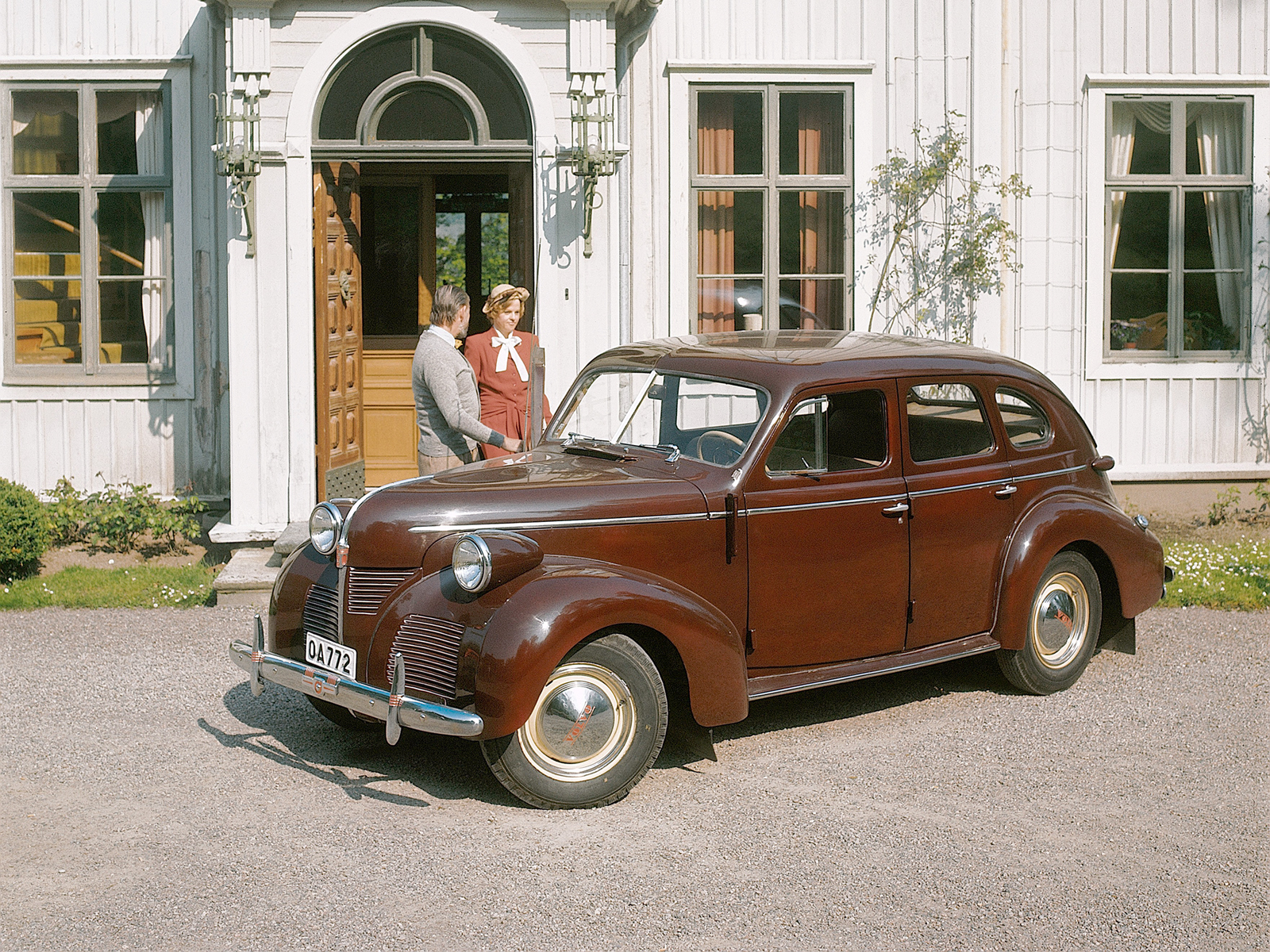 1946, Volvo, Pv60, Retro Wallpaper