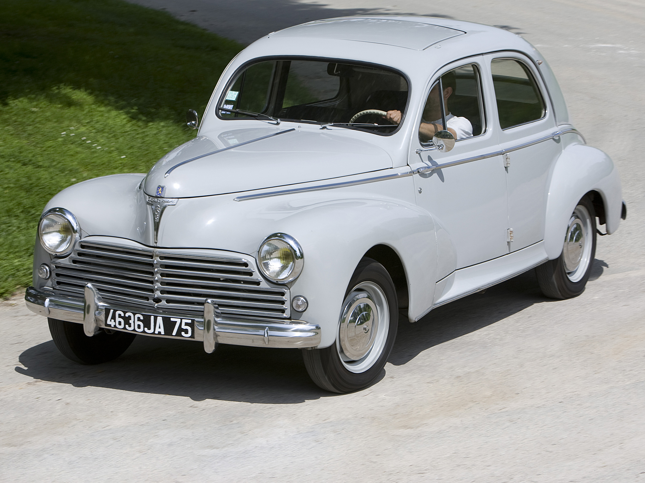 1948, Peugeot, 203, Retro Wallpaper