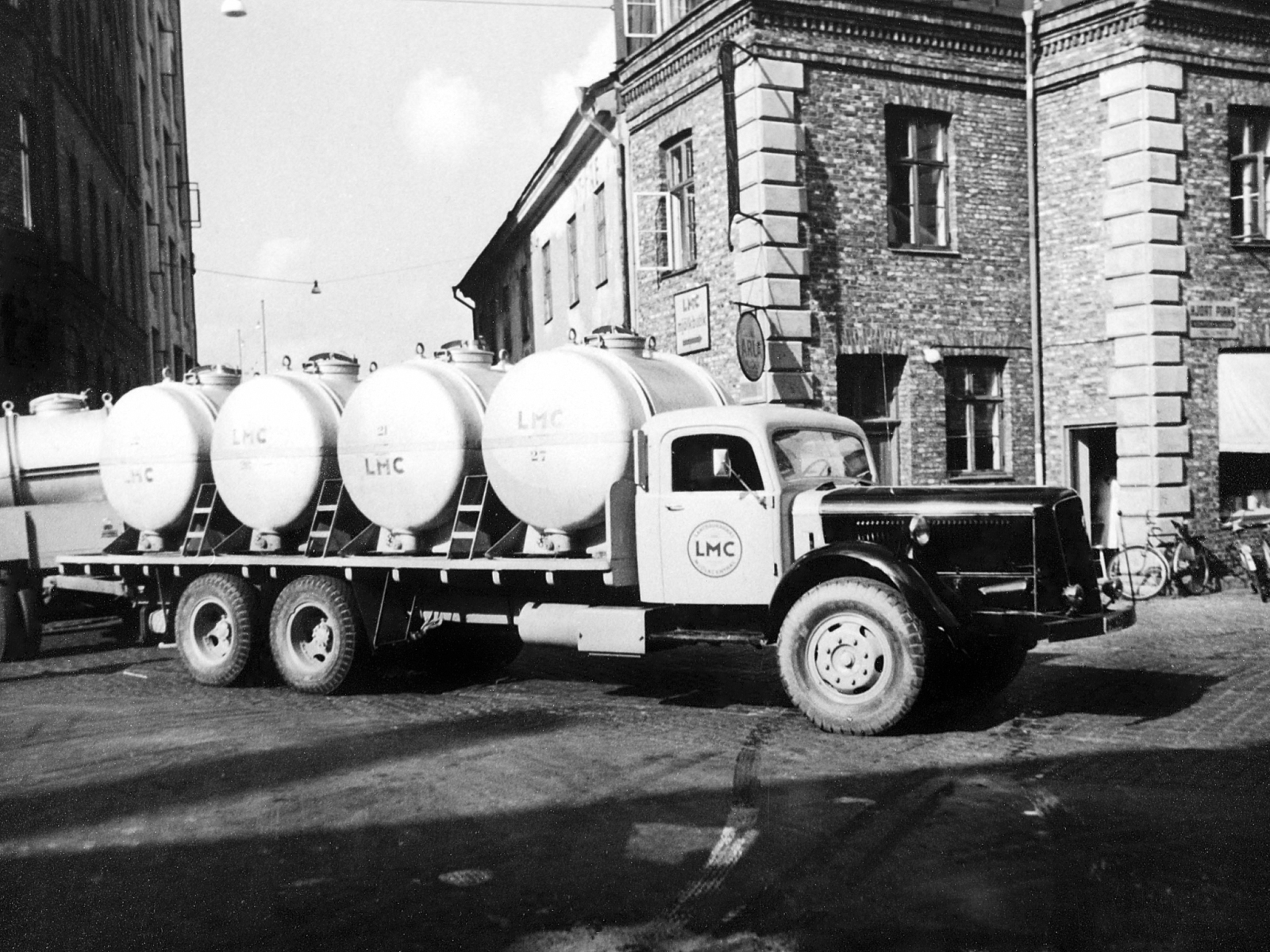 1949, Volvo, Lv293, Semi, Tractor, Retro Wallpaper