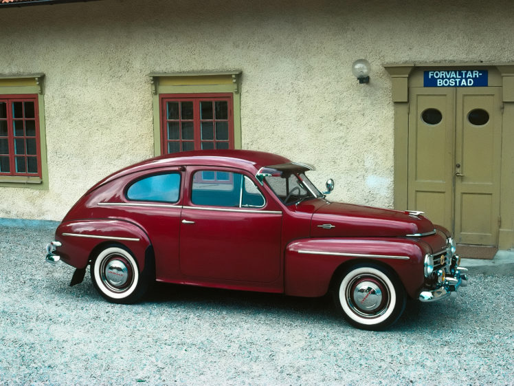 1953, Volvo, Pv444, Es, Retro HD Wallpaper Desktop Background