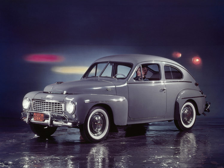 1954, Volvo, Pv444, Hs, Us spec, Retro HD Wallpaper Desktop Background