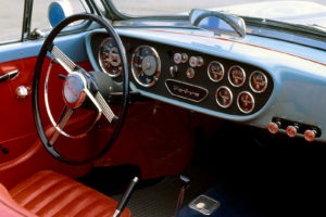 1956, Volvo, P1900, Sport, Convertible, Retro, Interior