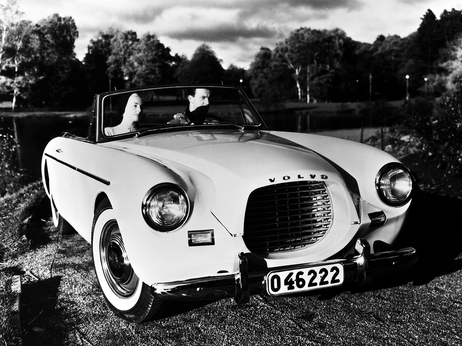 1956, Volvo, P1900, Sport, Convertible, Retro Wallpaper