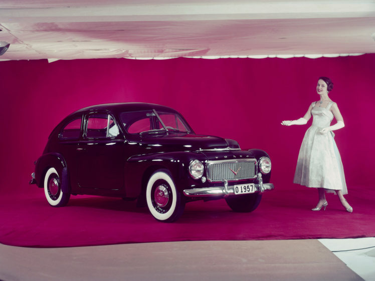 1957, Volvo, Pv444, L, Retro HD Wallpaper Desktop Background
