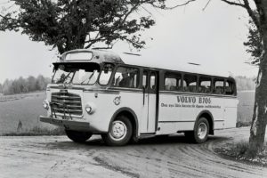 1958, Volvo, B705, Bus, Transport, Retro