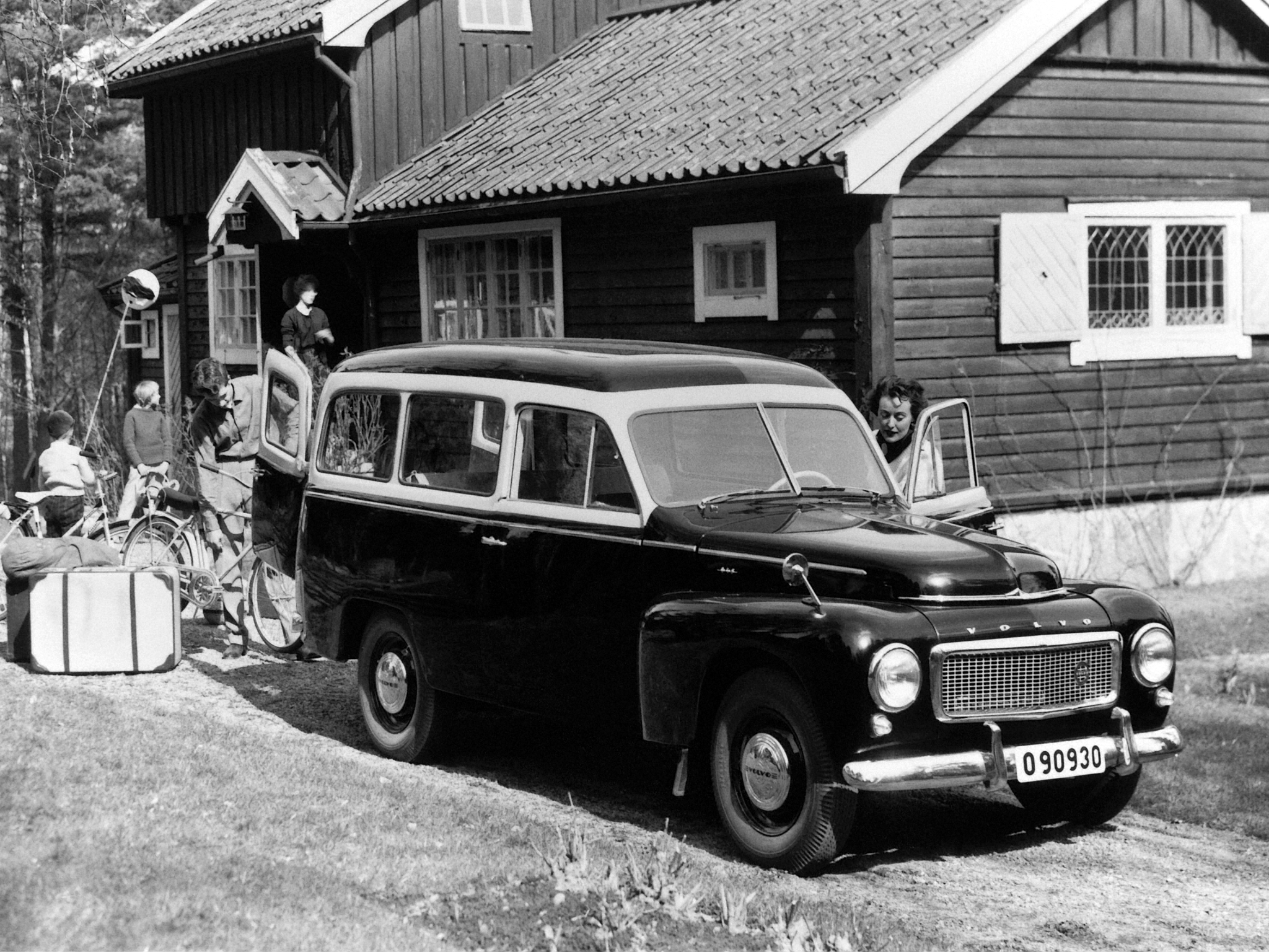 1958, Volvo, Pv445, Ph, Duett, Stationwagon, Retro, Sw Wallpaper