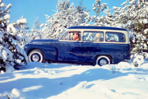 1958, Volvo, Pv445, Ph, Duett, Stationwagon, Retro, Winter