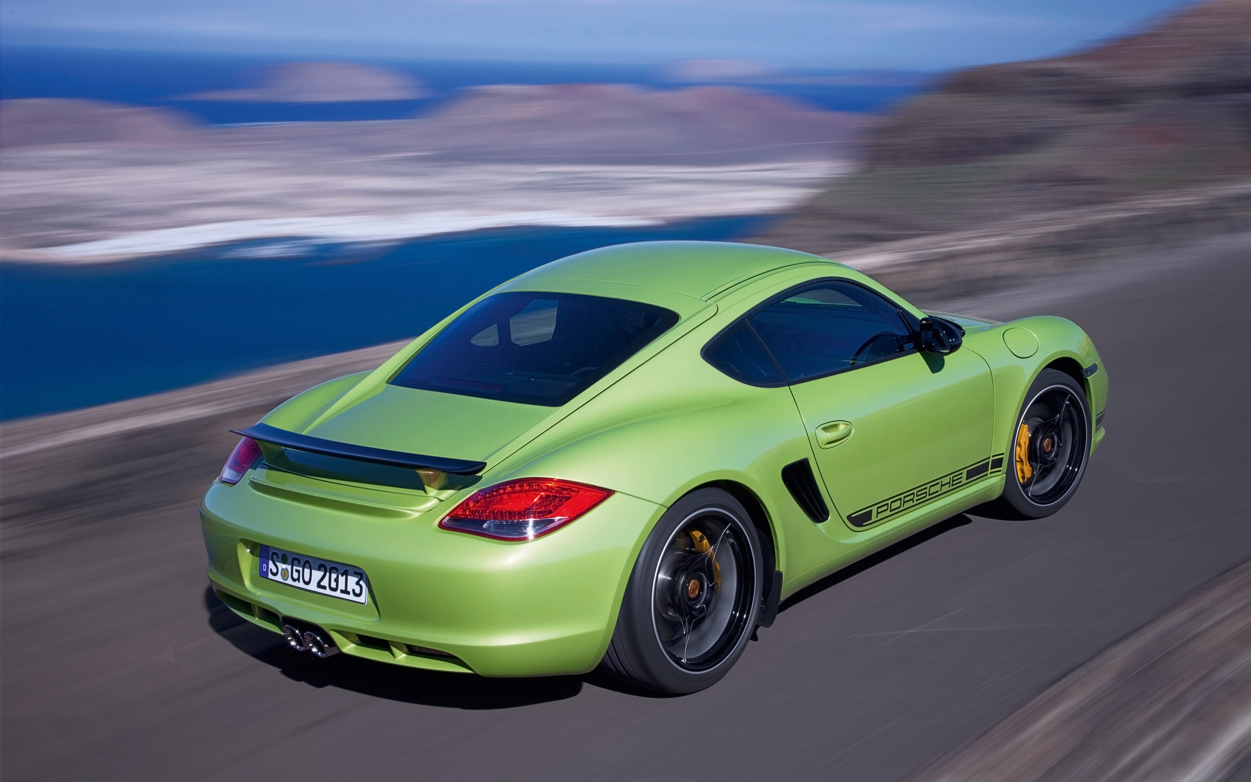 2013, Porsche, Cayman, R Wallpaper