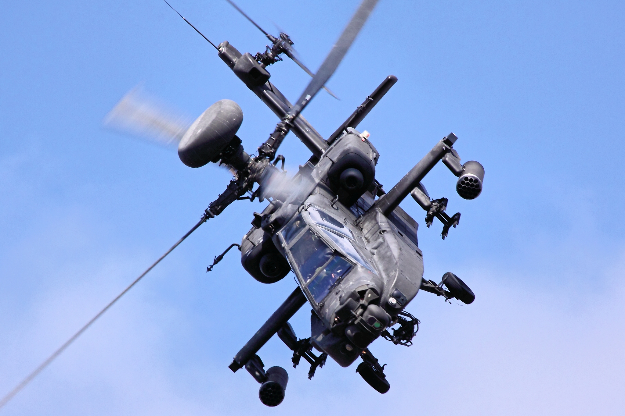 helicopter, Military, Wah 64d, Apache Wallpaper