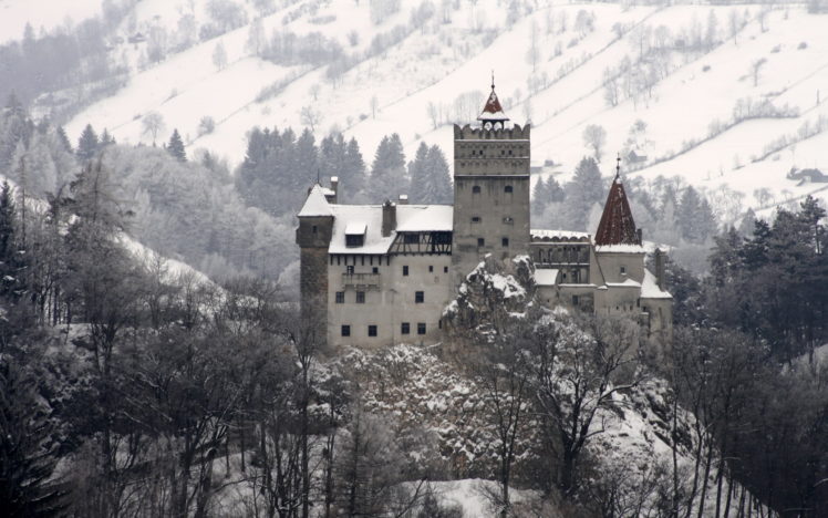 draculaand039s, Castle, Bran, Transylvania, Romania HD Wallpaper Desktop Background