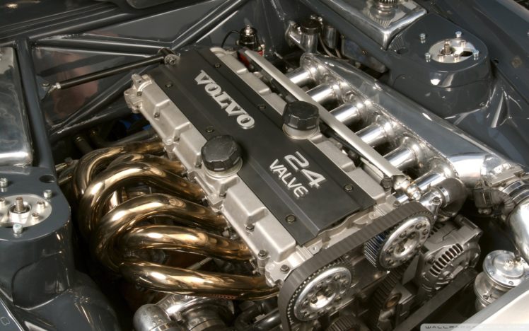 engine, Volvo, Inline, Six, Cylinder, Engine, Turbocharged, Engine HD Wallpaper Desktop Background