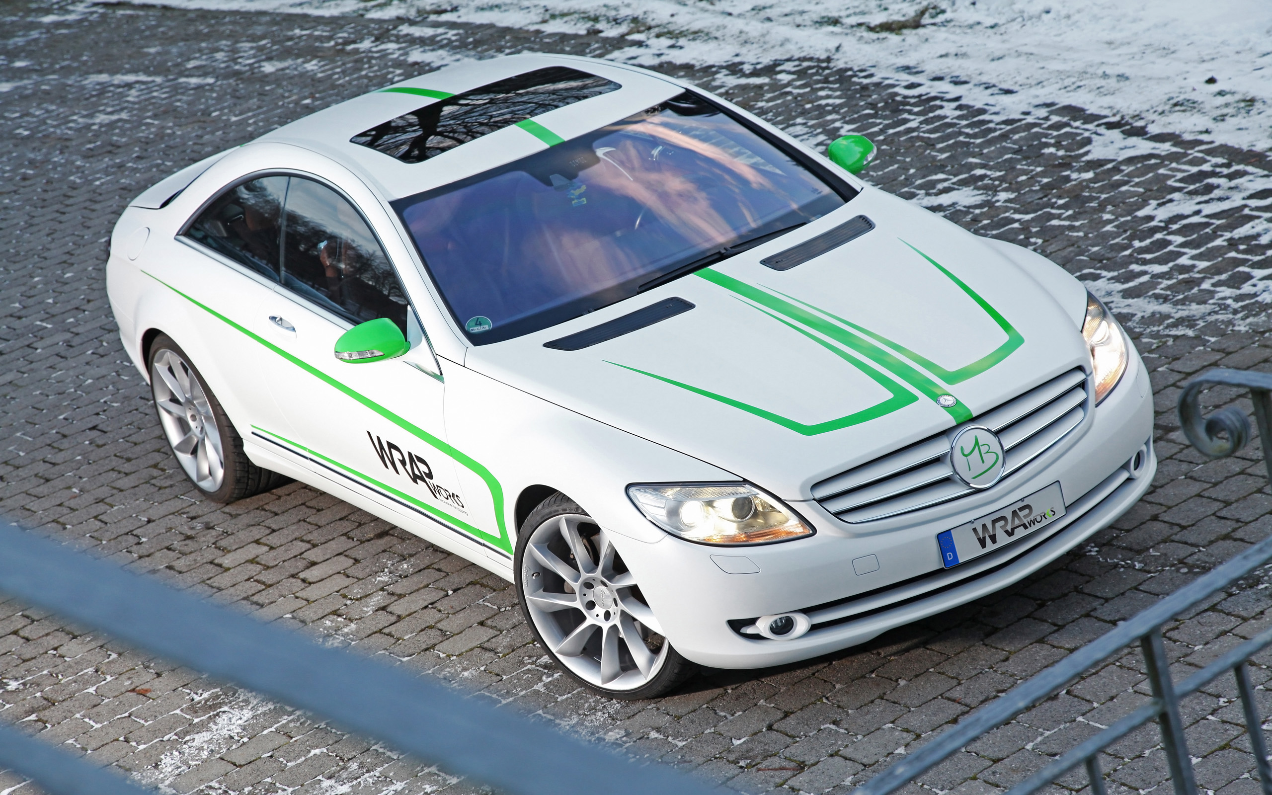 2007, Wrapworks, Mercedes, Benz, Cl 500, Tuning, Gg Wallpaper