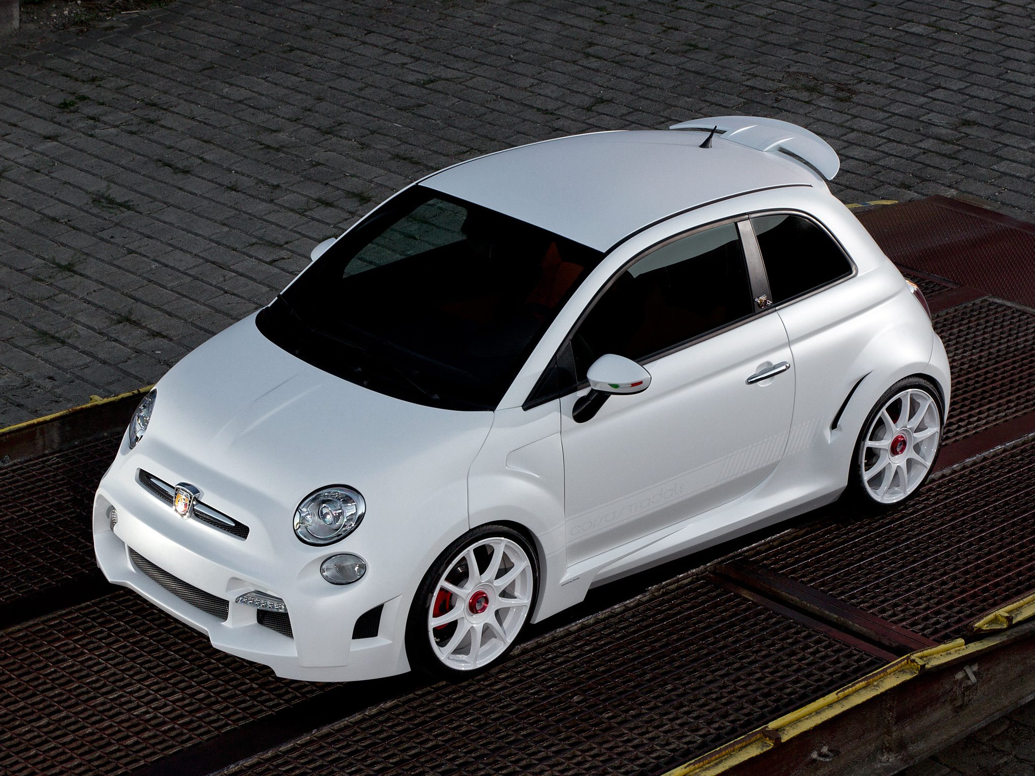 2013, Zender, Abarth, 500, Corsa, Stradale, Concept, Tuning Wallpaper