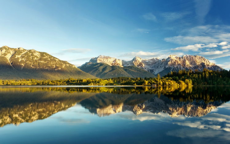 landscape, Lake, Mountains HD Wallpaper Desktop Background
