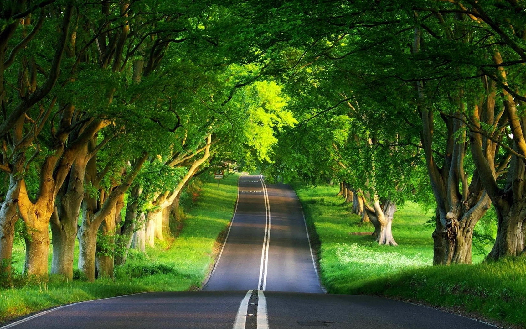 landscape, Country, Road Wallpaper