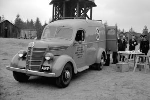 1942, International, D 2, Ambulance, Emergency, Firetruck, Retro