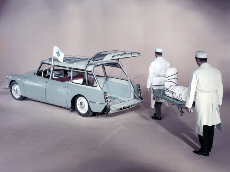 1960, Citroen, Id 19, Ambulance, Classic, Emergency, Stationwagon HD Wallpaper Desktop Background
