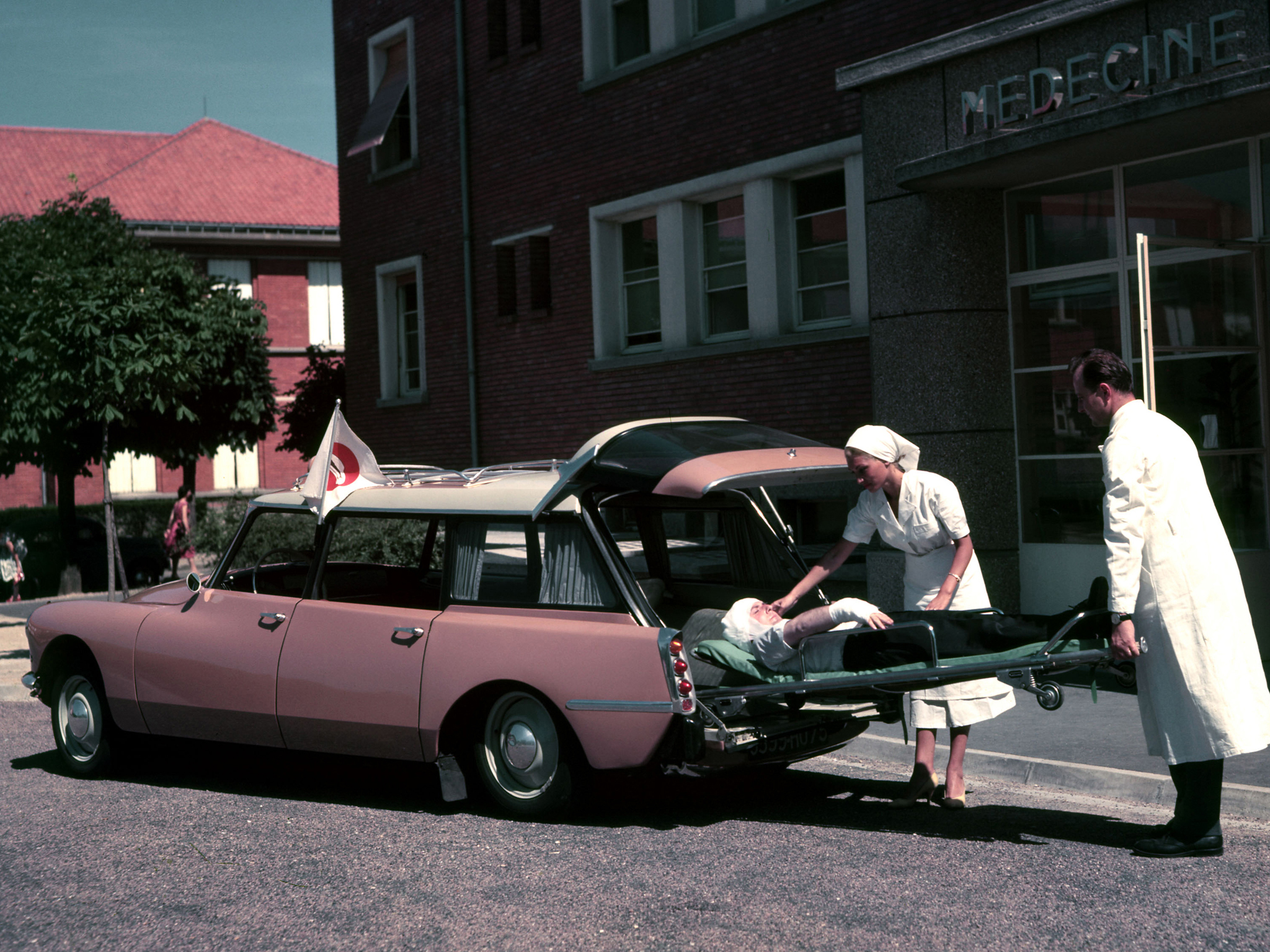 1960, Citroen, Id 19, Ambulance, Classic, Emergency Wallpaper