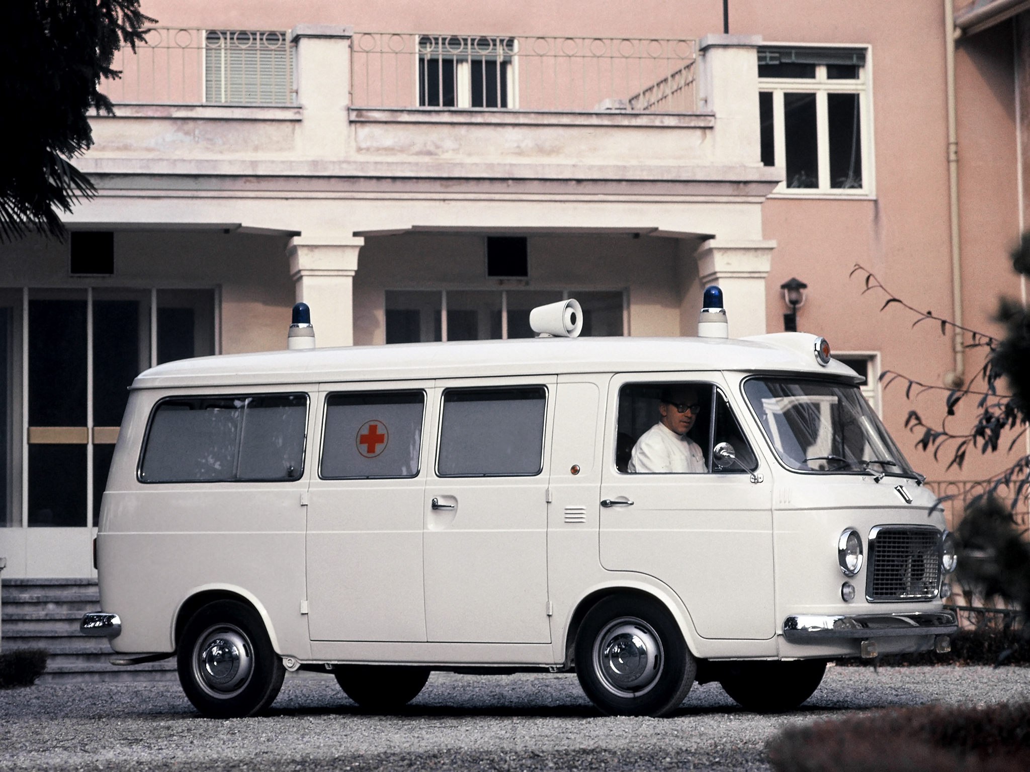 1968, Fiat, 238, Ambulance, Classic, Emergency Wallpaper
