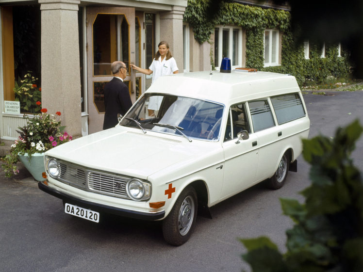 1972, Volvo, 145, Express, Ambulance, Emergency, Stationwagon HD Wallpaper Desktop Background