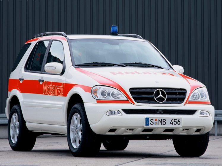 2001, Mercedes, Benz, M klasse, Notarzt, W163, Ambulance, Emergency, Suv HD Wallpaper Desktop Background