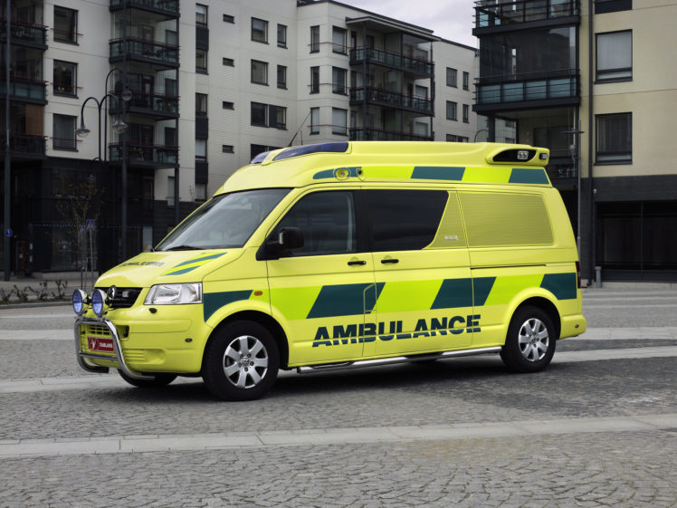 2004, Tamlans, Volkswagen, T5, Ambulance, Emergency HD Wallpaper Desktop Background