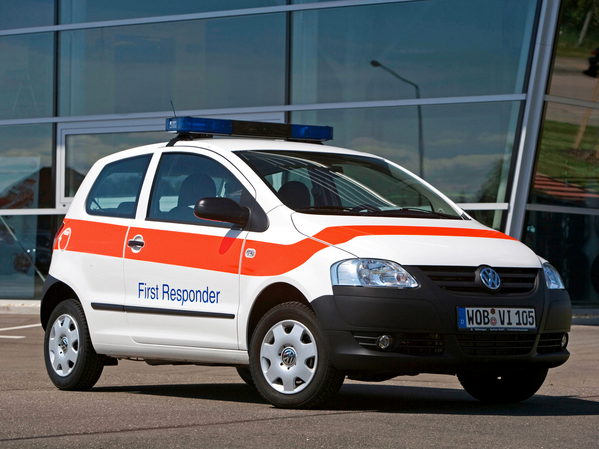 2005, Volkswagen, Fox, First, Responder, Emergency Wallpaper