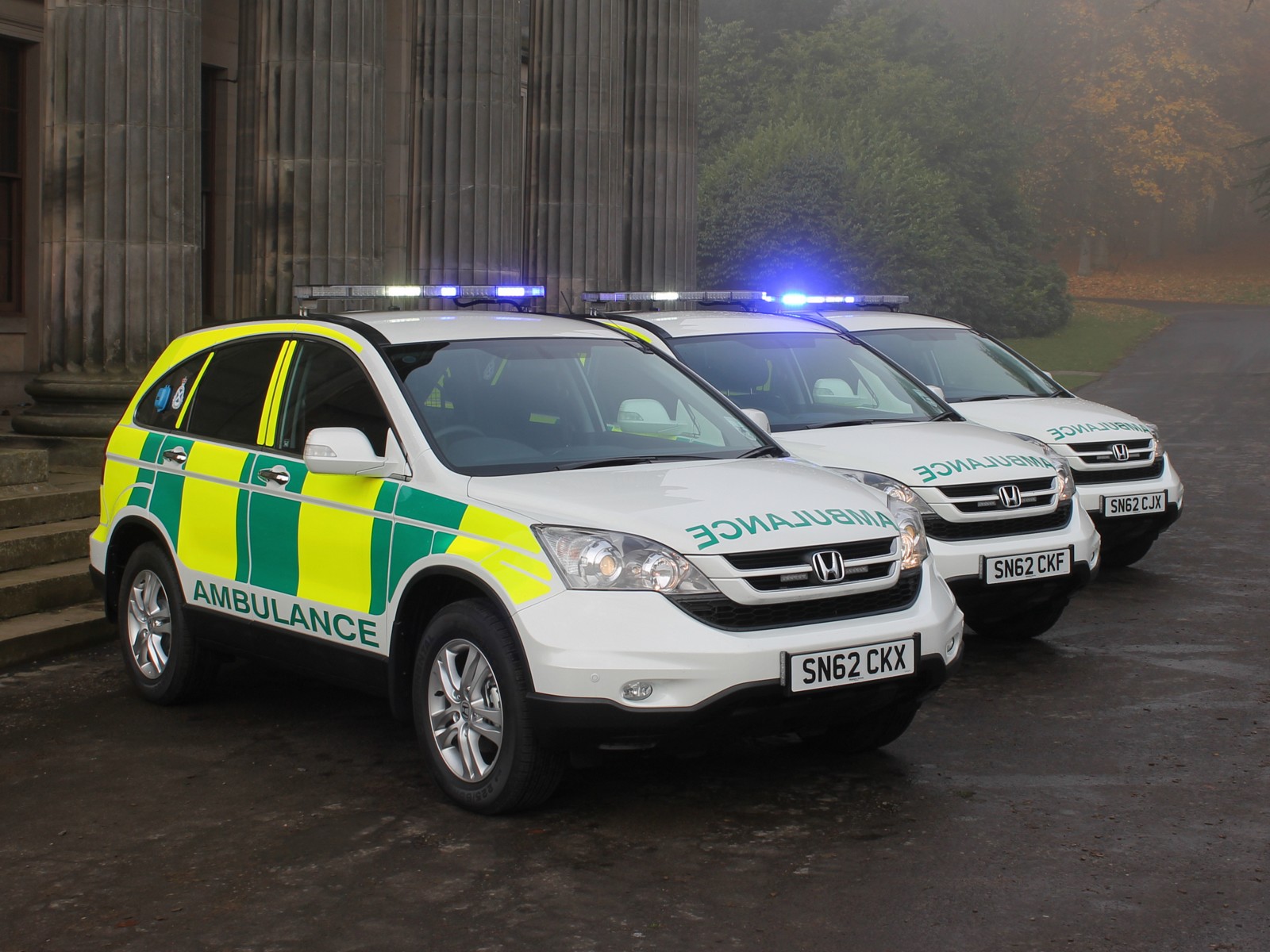 2009, Honda, Cr v, Ambulance, Re, Suv, Emergency Wallpaper