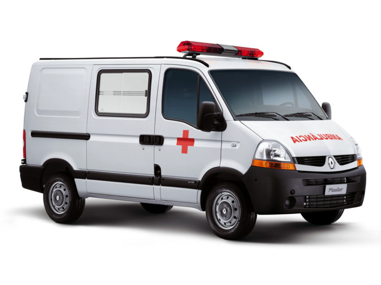2009, Renault, Master, Ambulancia, Br spec, Emergency, Ambulance HD Wallpaper Desktop Background