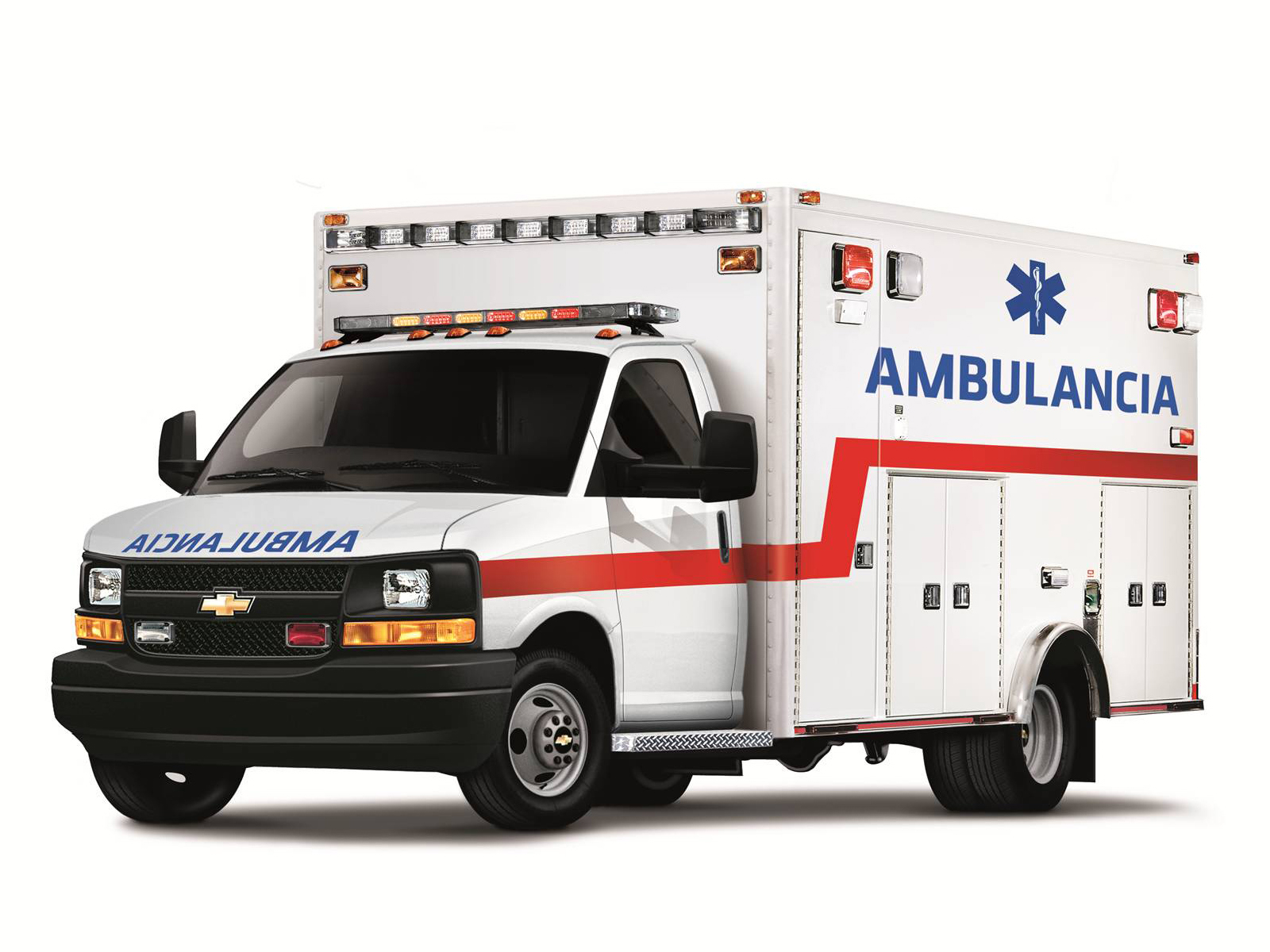 2010, Chevrolet, Express, Cutaway, Ambulancia, Emergency, Ambulance Wallpaper