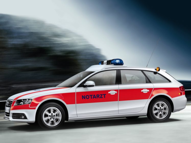 2011, Audi, A4, Avant, Notarzt, Ambulance, Emergency, Stationwagon, A 4 HD Wallpaper Desktop Background