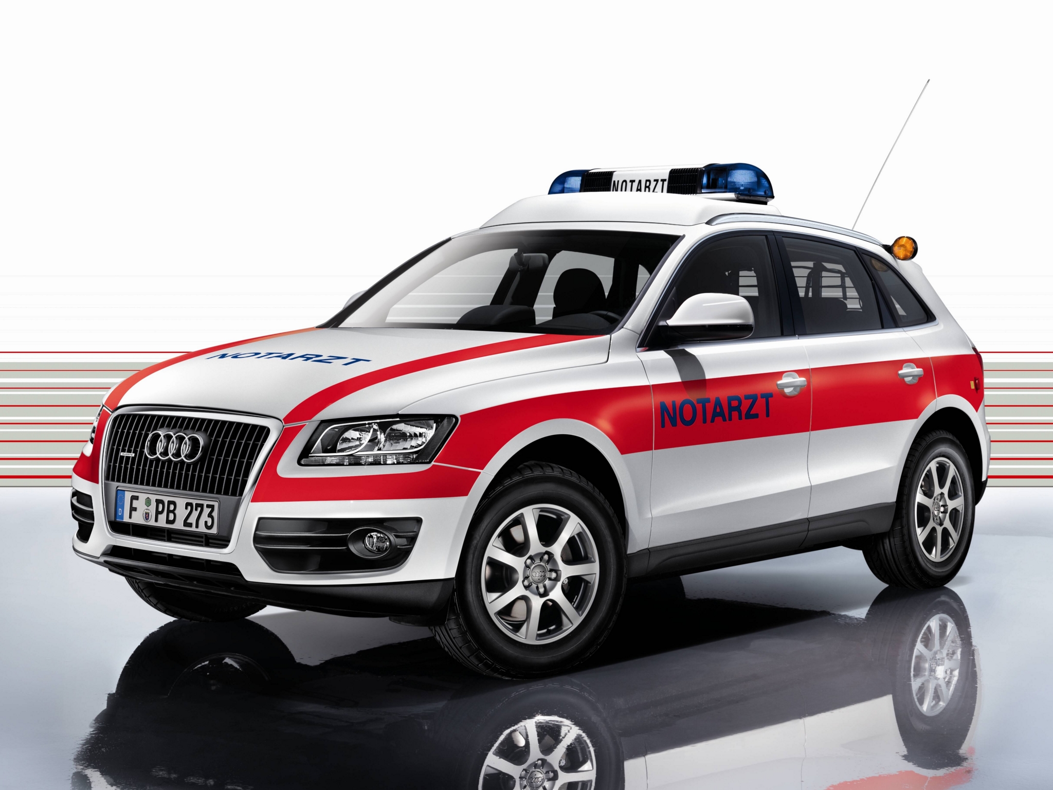 2011, Audi, Q 5, Notarzt, 8r, Ambulance, Emergency Wallpaper