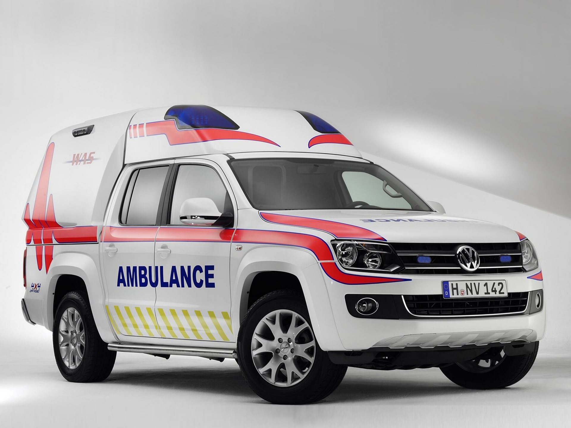 2011, Volkswagen, Amarok, Ambulance, Emewrgency, Pickup Wallpaper