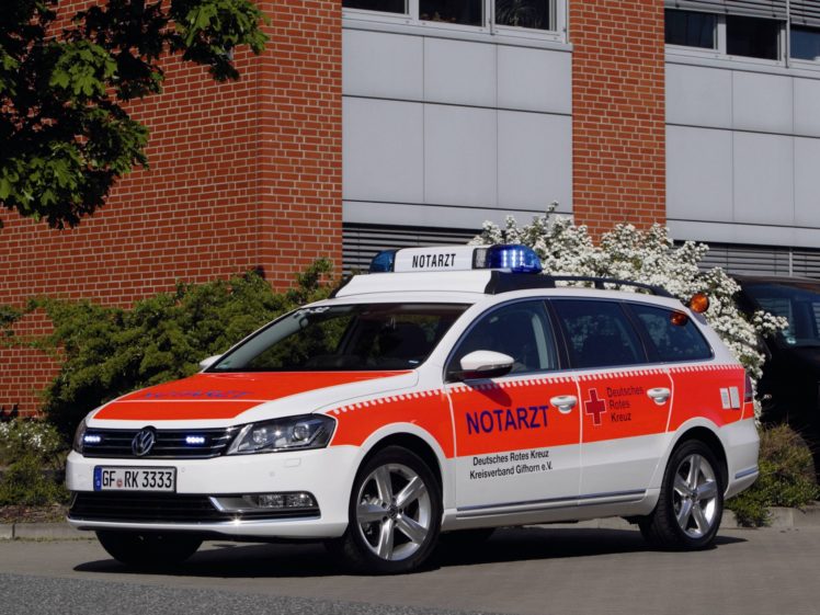 2011, Volkswagen, Passat, Variant, Notarzt, B7, Ambulance, Emergency, Stationwagon HD Wallpaper Desktop Background