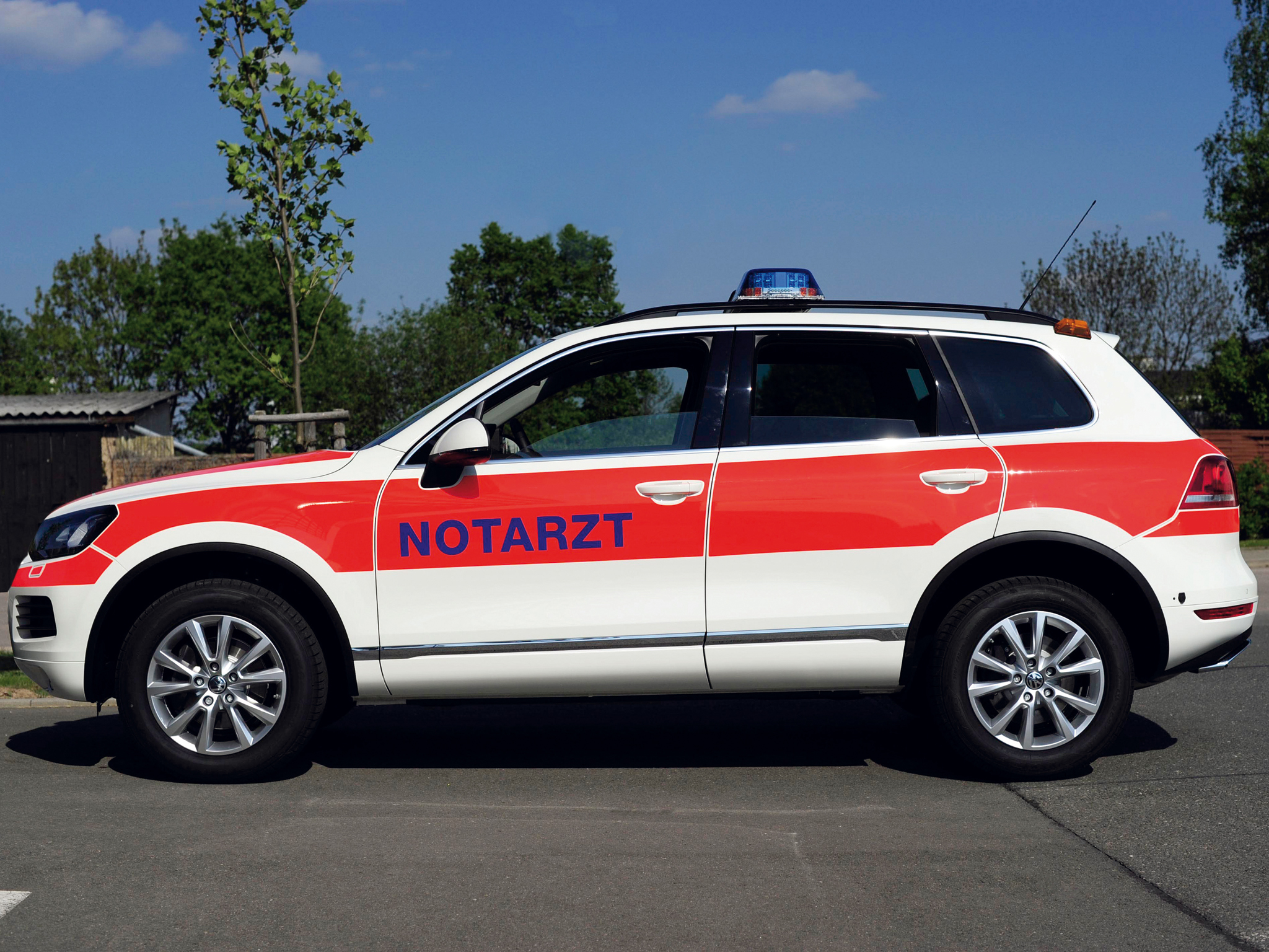 2011, Volkswagen, Touareg, Notarzt, Ambulance, Emergency, Suv Wallpaper