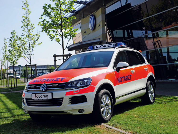 2011, Volkswagen, Touareg, Notarzt, Ambulance, Emergency, Suv HD Wallpaper Desktop Background