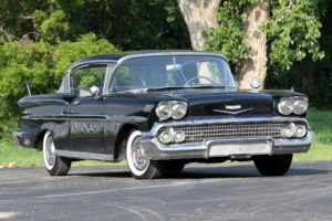 1958, Chevrolet, Bel, Air, Sport, Coupe, Retro