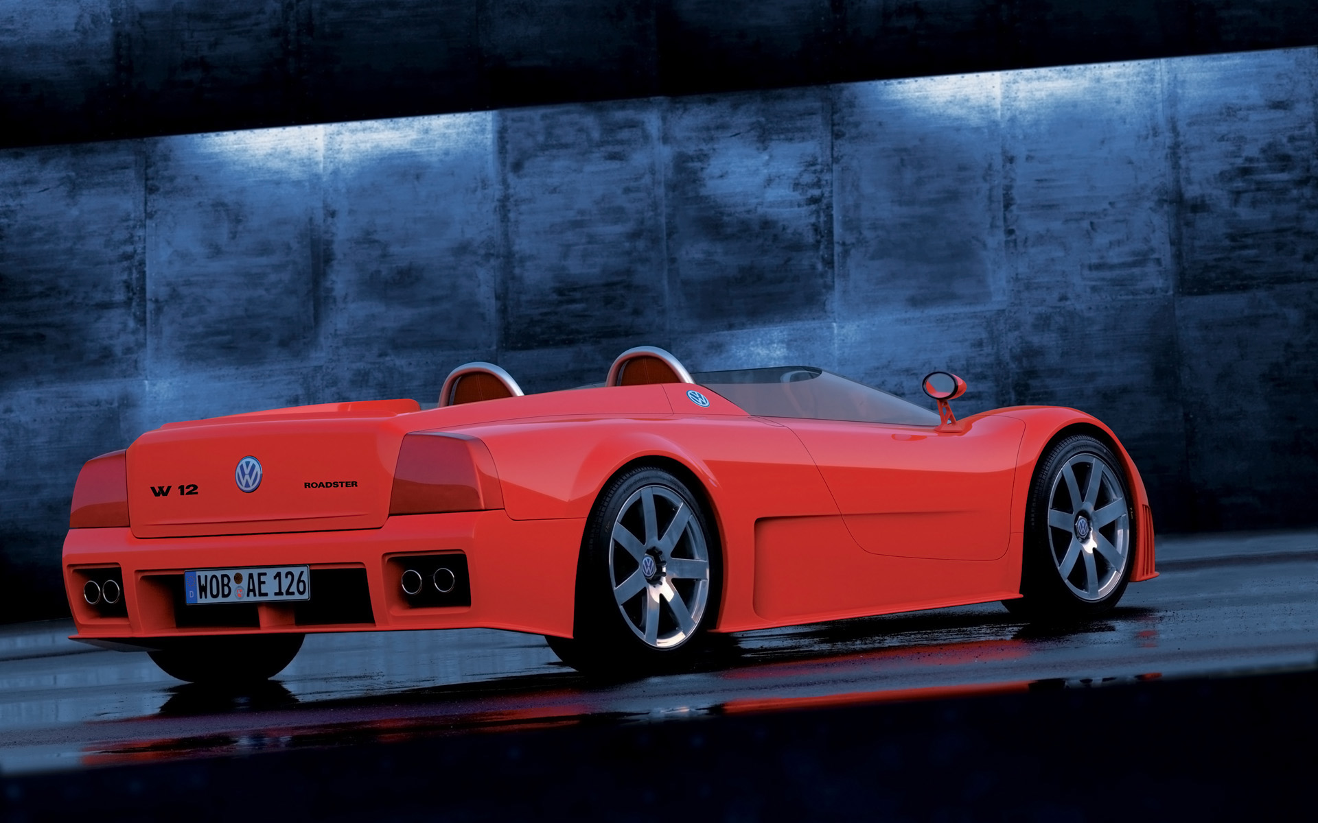 1998, Volkswagen, W12, Roadster, Supercar, Fg Wallpaper
