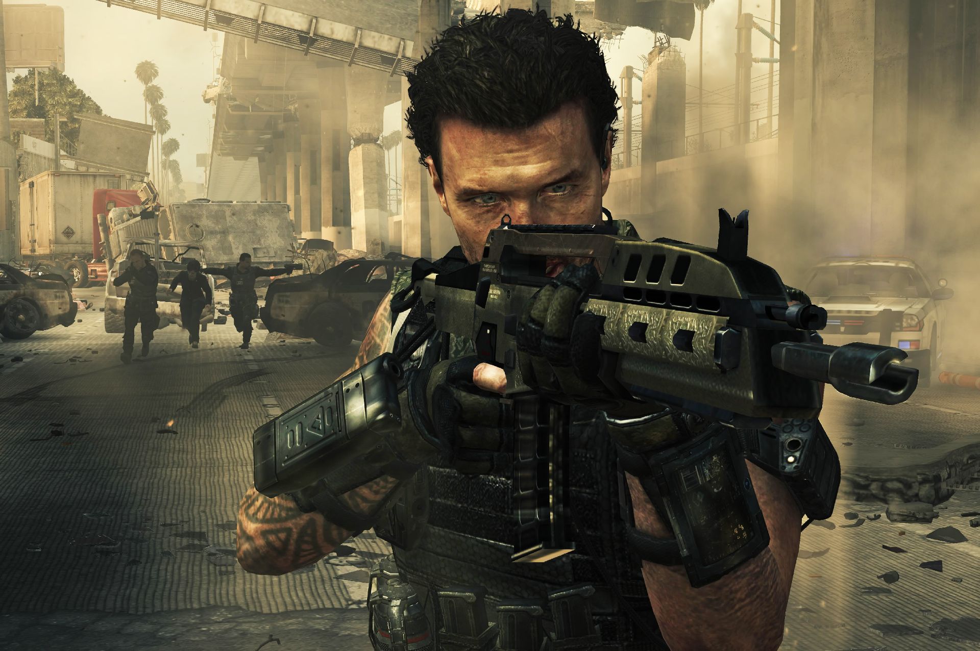 call, Of, Duty, Warrior, Soldier, Weapon, Gun, Gk Wallpaper