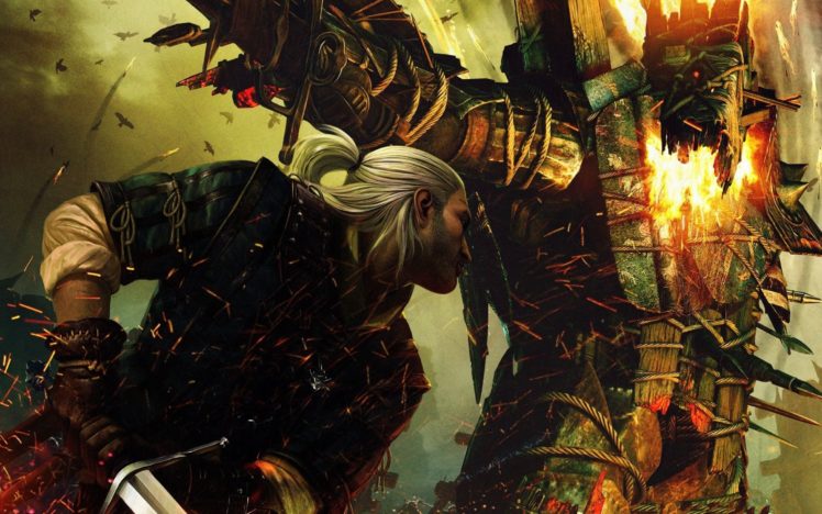 the, Witcher, Fantasy, Warrior, Battle HD Wallpaper Desktop Background