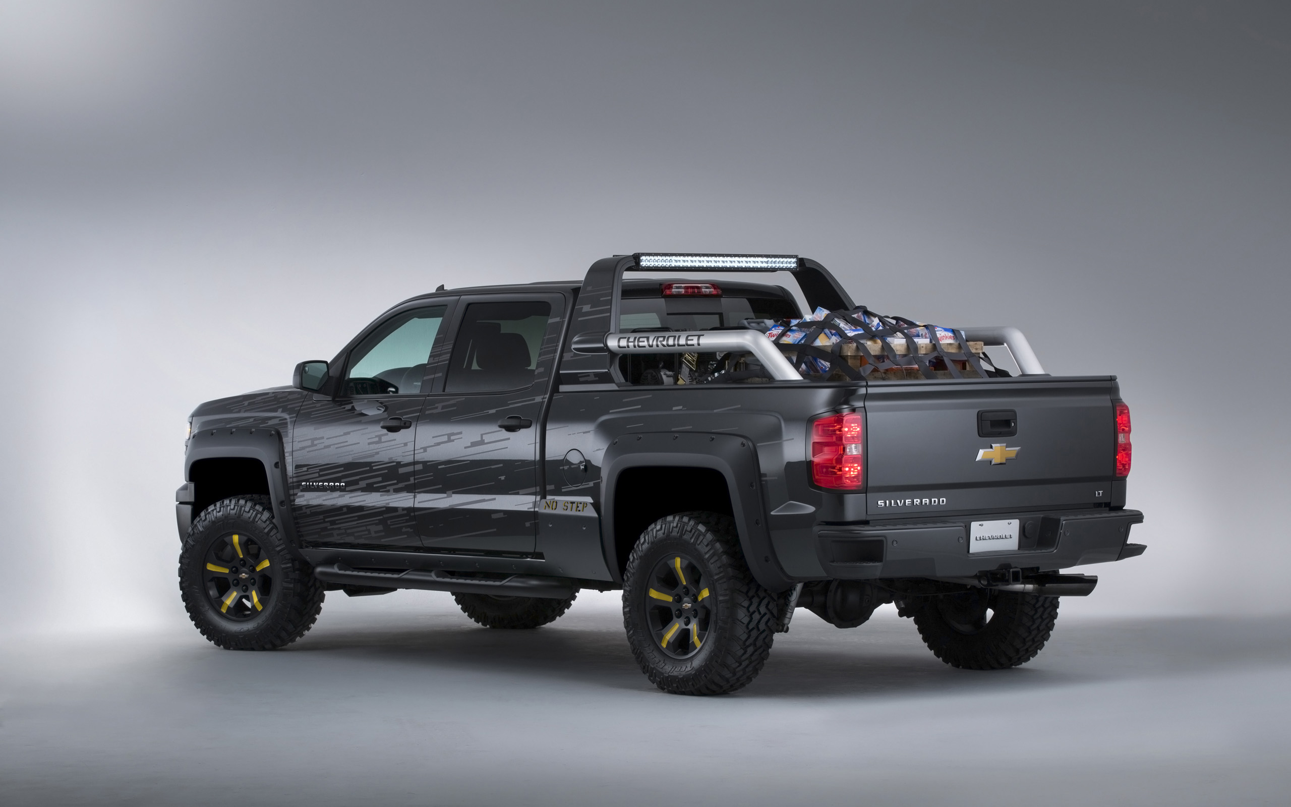 2013, Chevrolet, Silverado, Black, Ops, Concept, 4x4, Pickup Wallpaper