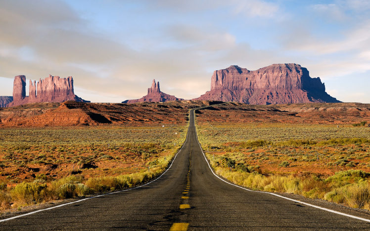 mountains, Landscapes, Nature, Desert, Roads HD Wallpaper Desktop Background