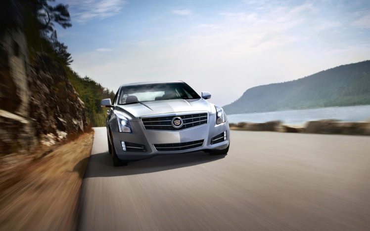 2014, Cadillac, Ats, Luxury HD Wallpaper Desktop Background