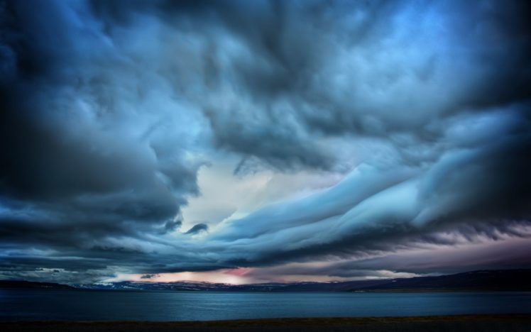 landscape, Stormy, Clouds HD Wallpaper Desktop Background