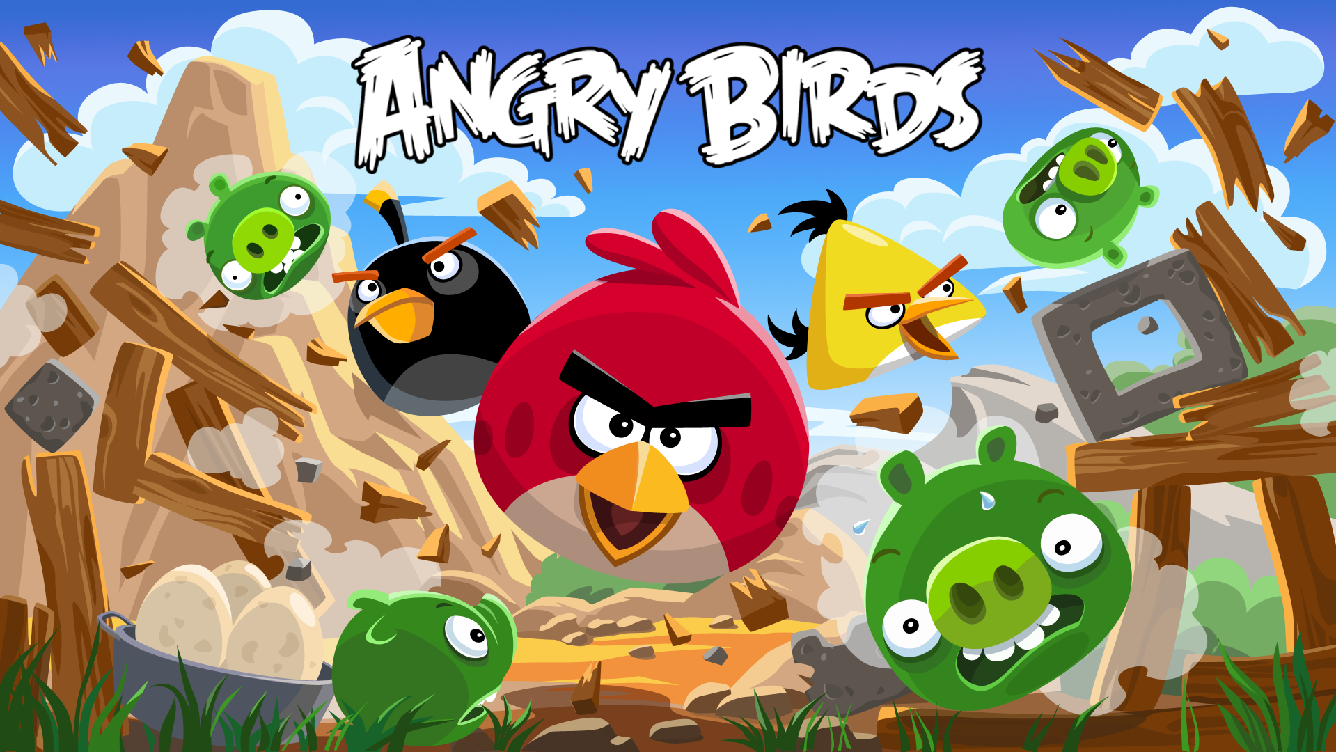 angry, Birds Wallpaper