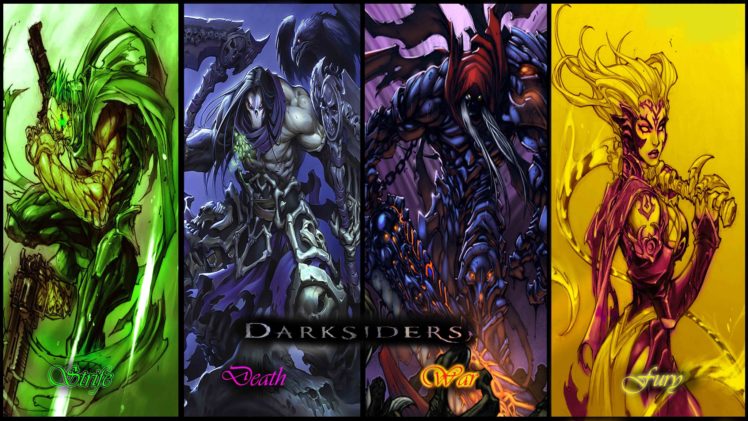 darksiders, Fantasy, Warrior, Ba HD Wallpaper Desktop Background