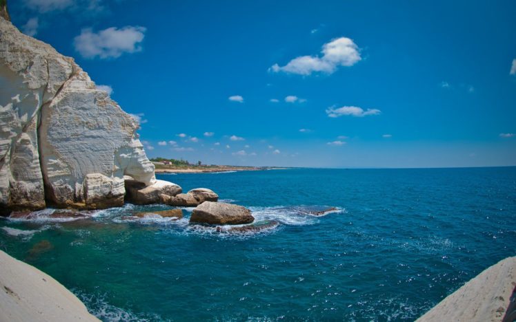 ocean, Cliffs HD Wallpaper Desktop Background