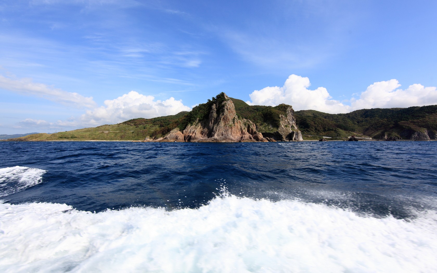 landscape, Shore, Ocean Wallpaper