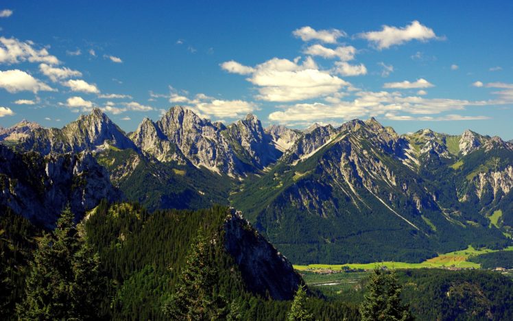 mountains, Alps, Landscape HD Wallpaper Desktop Background
